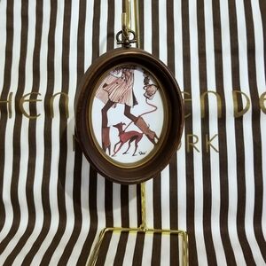 ❗Metallic Gold Henri Bendel Picture Frame Holder❗